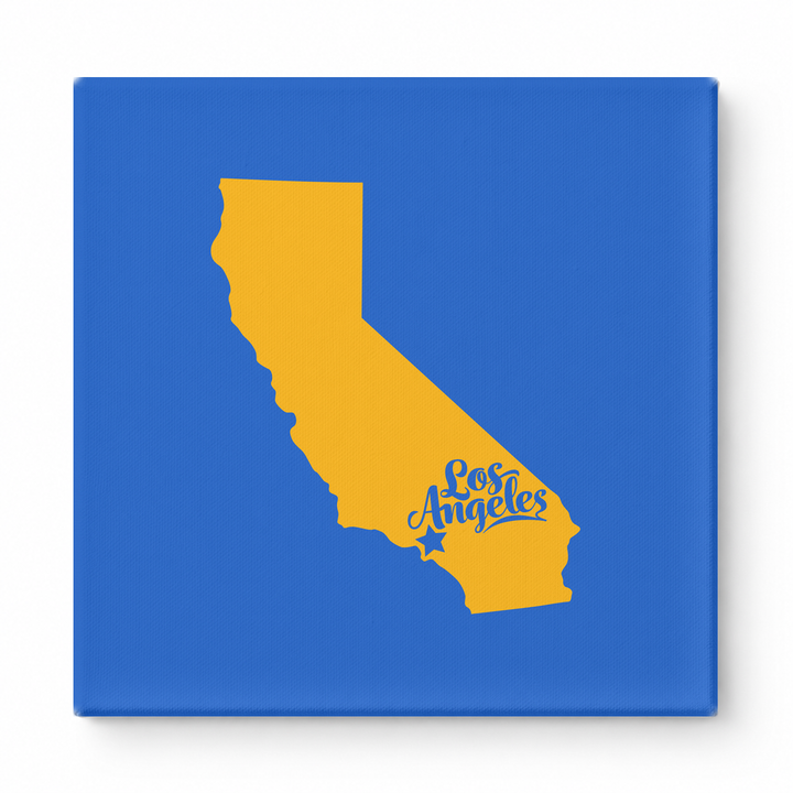 Home Sweet Los Angeles — California State Silhouette