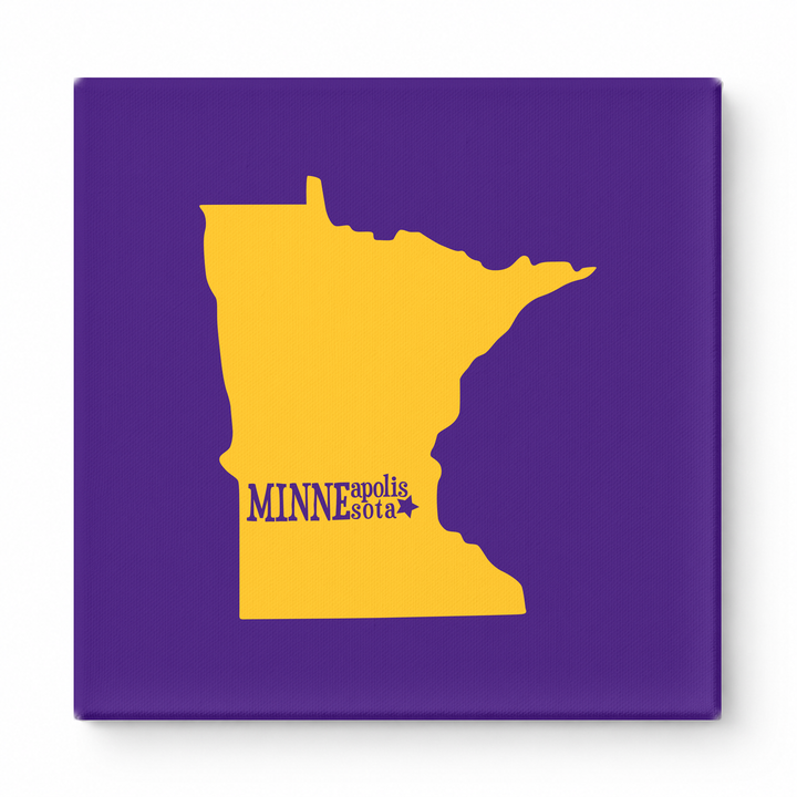 Home Sweet Minneapolis — Minnesota State Silhouette