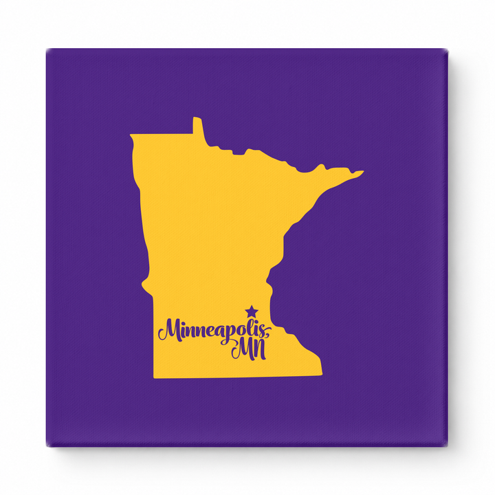 Home Sweet Minneapolis — Minnesota State Silhouette