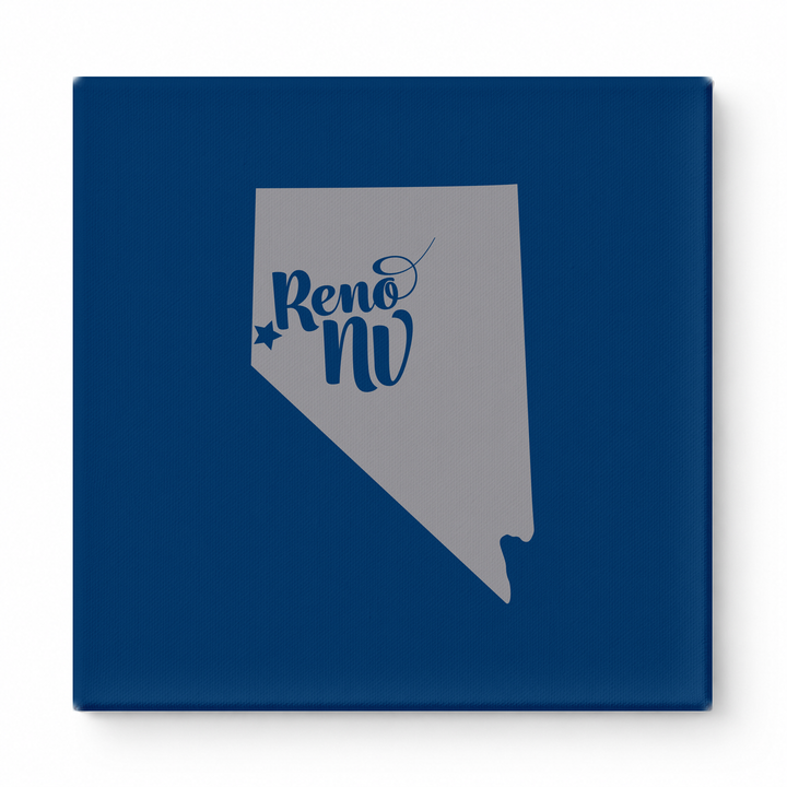 Home Sweet Reno — Nevada State Silhouette