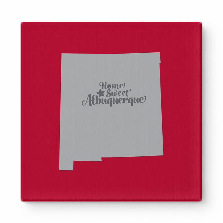 Home Sweet Albuquerque — New Mexico State Silhouette
