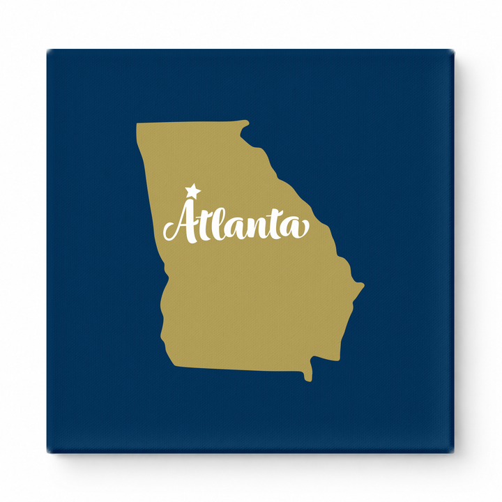 Home Sweet Atlanta — Georgia State Silhouette