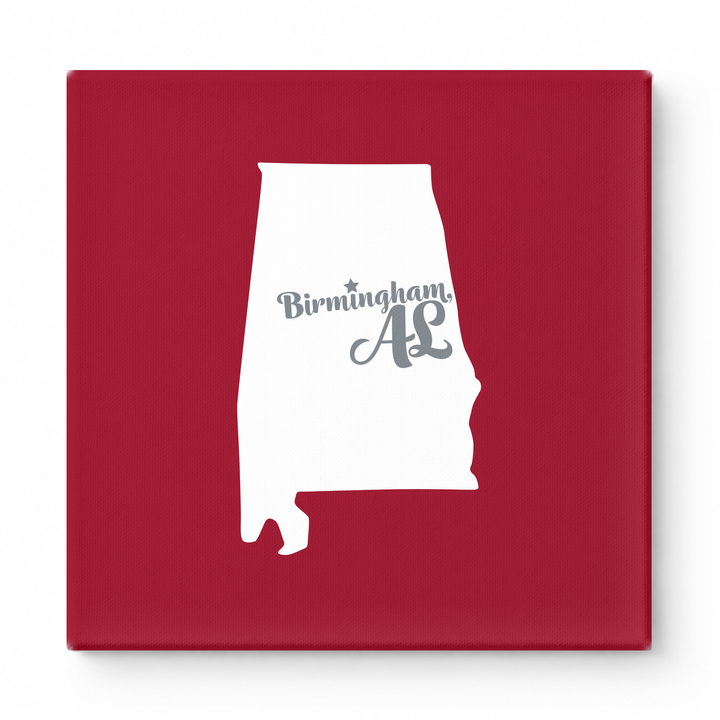 Home Sweet Birmingham — Alabama State Silhouette