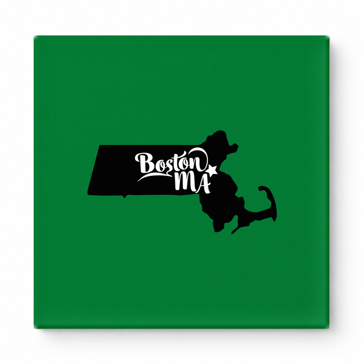Home Sweet Boston — Massachusetts State Silhouette