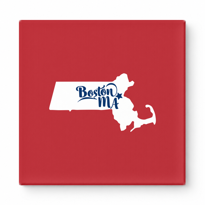 Home Sweet Boston — Massachusetts State Silhouette