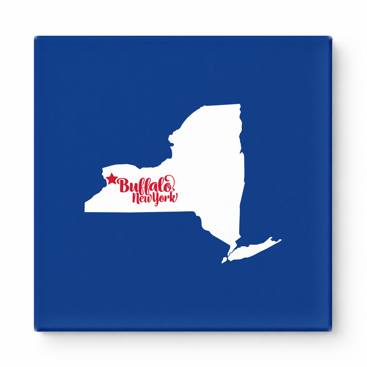 Home Sweet Buffalo — New York State Silhouette