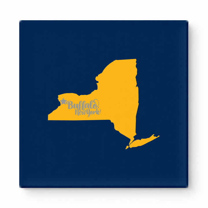 Home Sweet Buffalo — New York State Silhouette