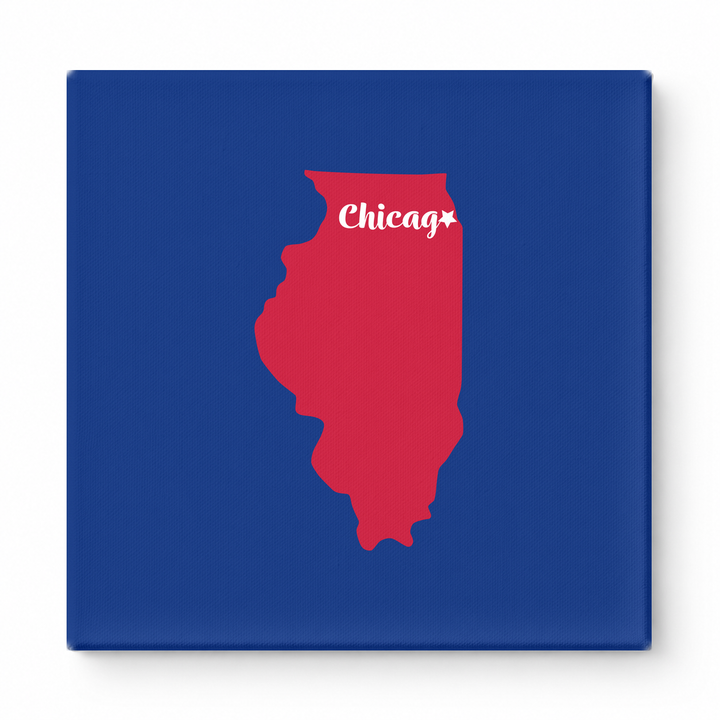 Home Sweet Chicago — Illinois State Silhouette