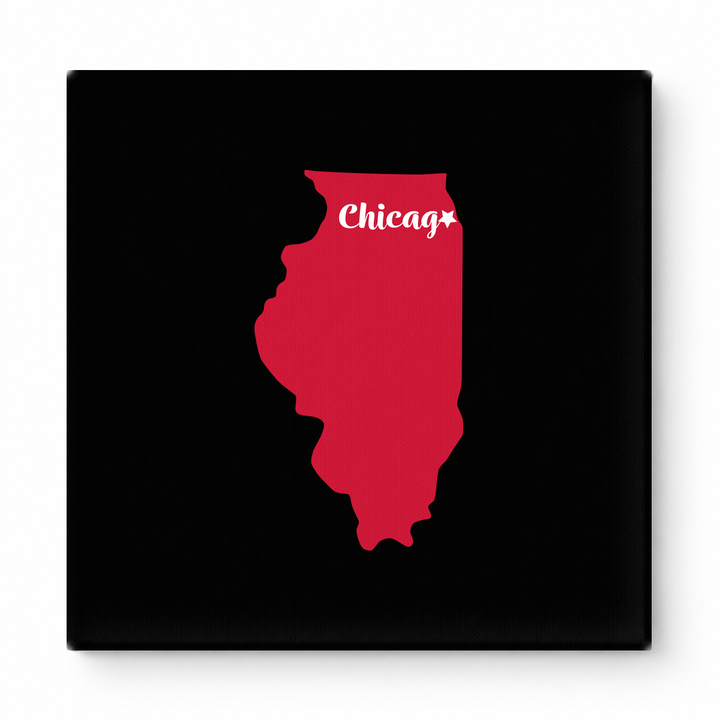 Home Sweet Chicago — Illinois State Silhouette