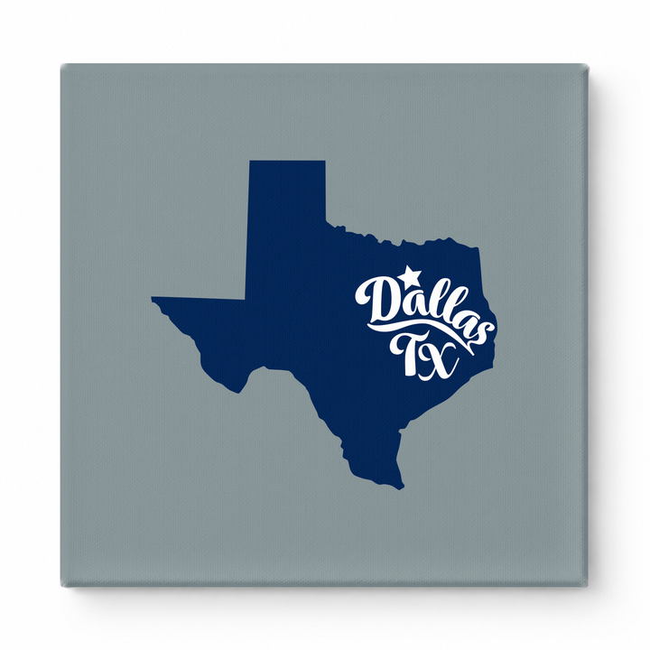 Home Sweet Dallas — Texas State Silhouette