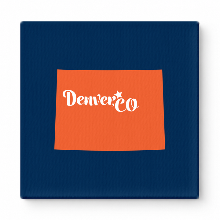 Home Sweet Denver — Colorado State Silhouette