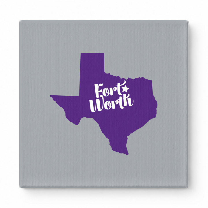 Home Sweet Fort Worth — Texas State Silhouette
