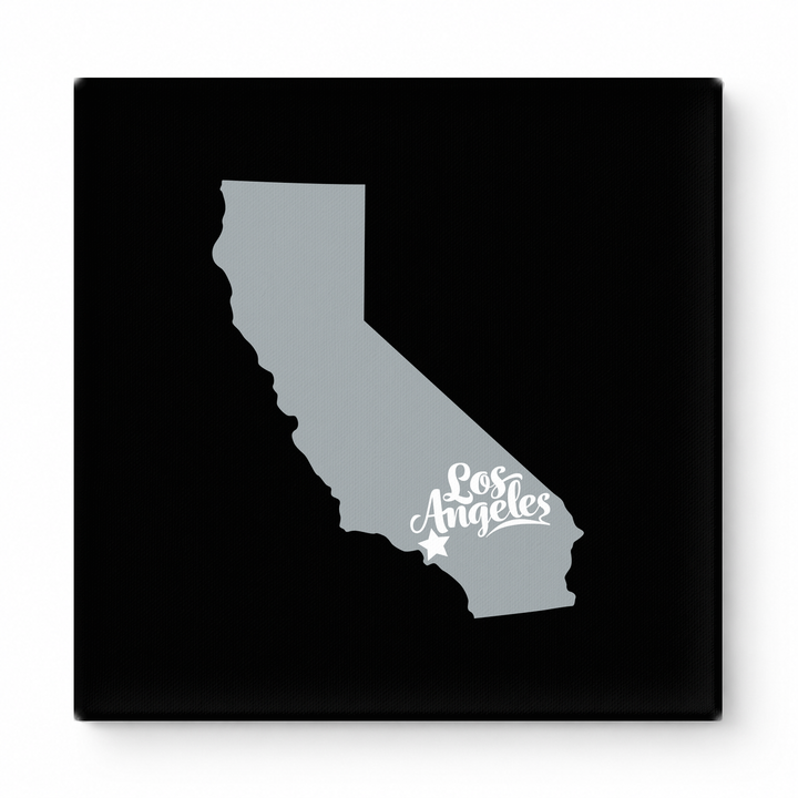 Home Sweet Los Angeles — California State Silhouette