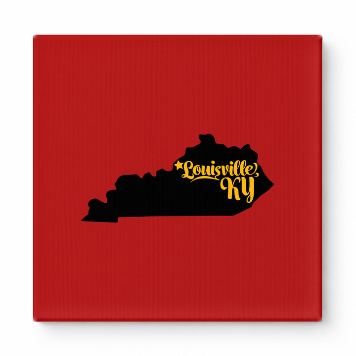 Home Sweet Louisville — Kentucky State Silhouette