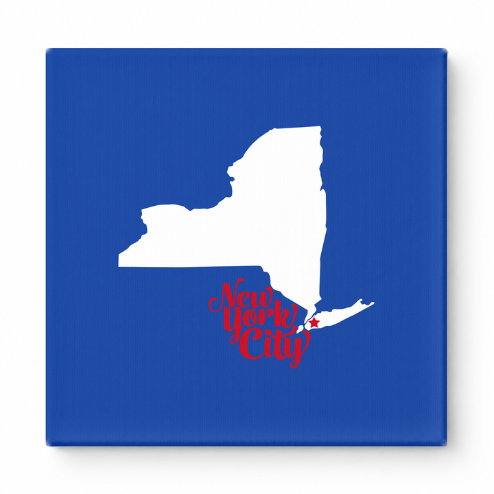 Home Sweet New York City — New York State Silhouette