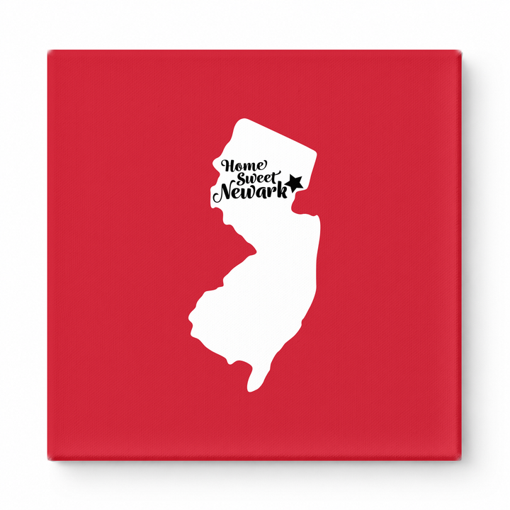 Home Sweet Newark — New Jersey State Silhouette