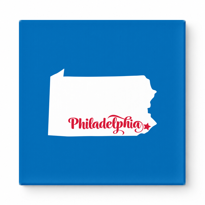 Home Sweet Philadelphia — Pennsylvania State Silhouette