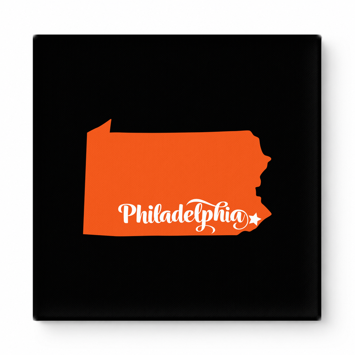 Home Sweet Philadelphia — Pennsylvania State Silhouette