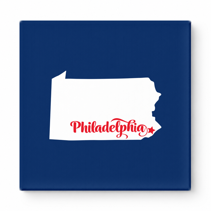Home Sweet Philadelphia — Pennsylvania State Silhouette