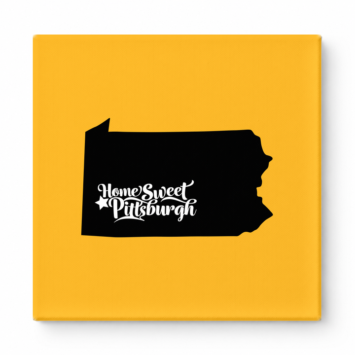 Home Sweet Pittsburgh — Pennsylvania State Silhouette