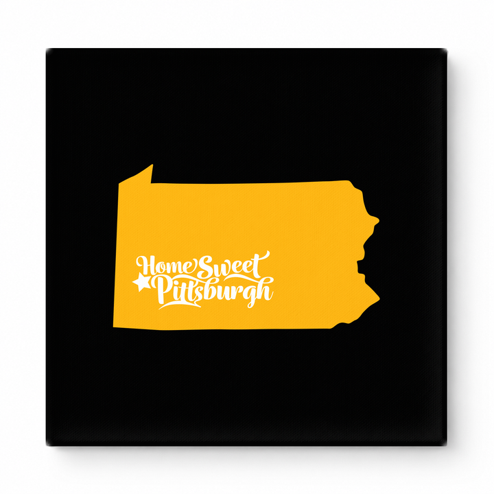 Home Sweet Pittsburgh — Pennsylvania State Silhouette