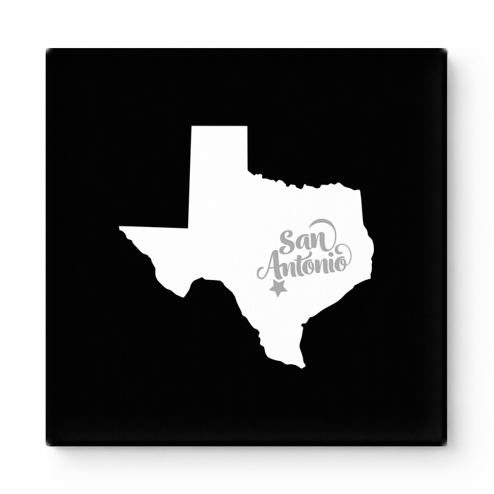 Home Sweet San Antonio — Texas State Silhouette