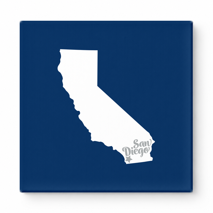 Home Sweet San Diego — California State Silhouette