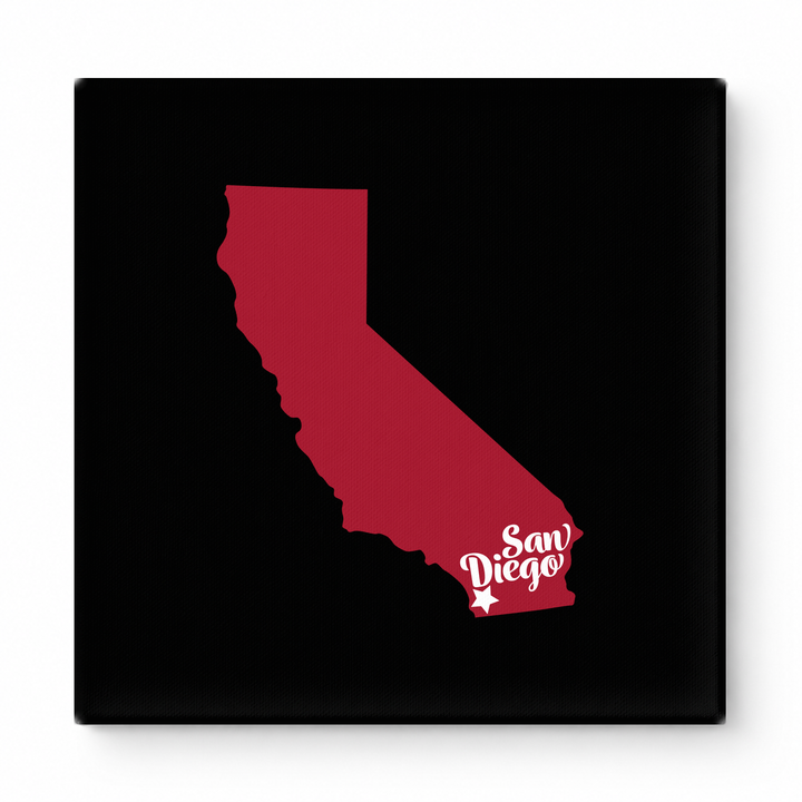 Home Sweet San Diego — California State Silhouette