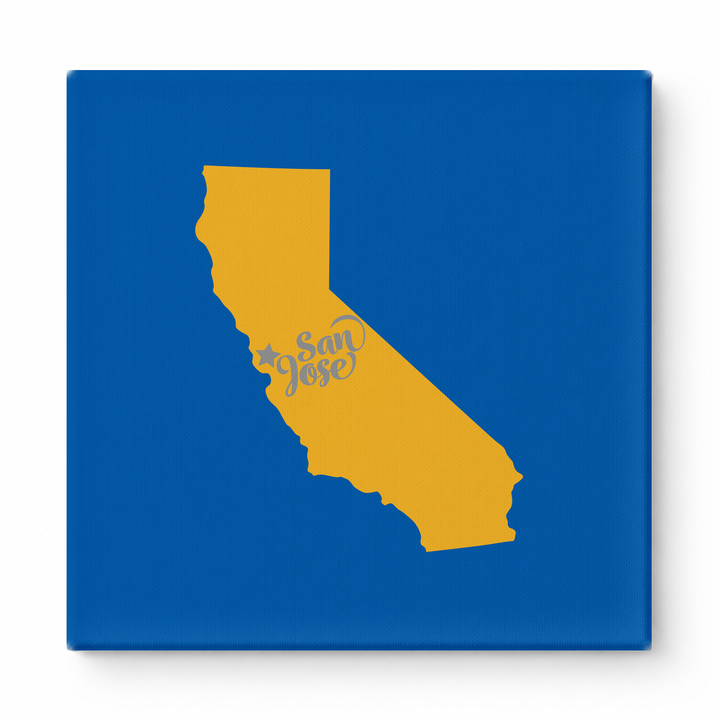 Home Sweet San Jose — California State Silhouette