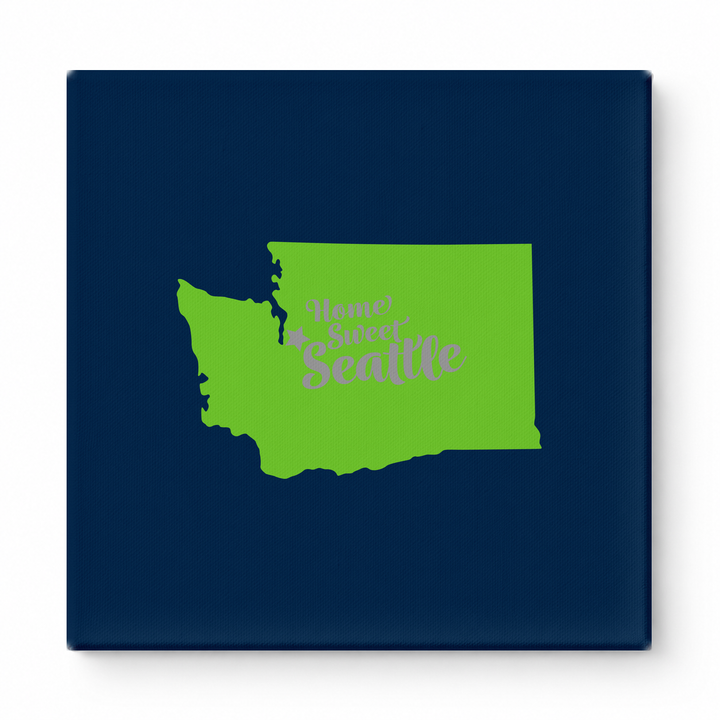 Home Sweet Seattle — Washington State Silhouette