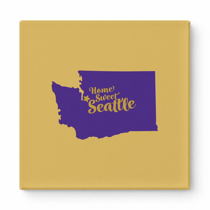 Home Sweet Seattle — Washington State Silhouette