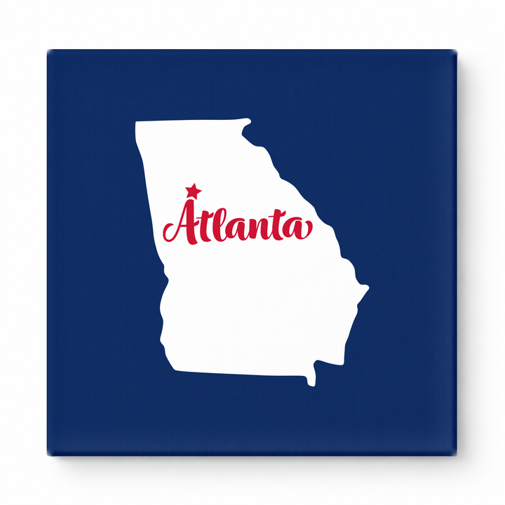 Home Sweet Atlanta — Georgia State Silhouette