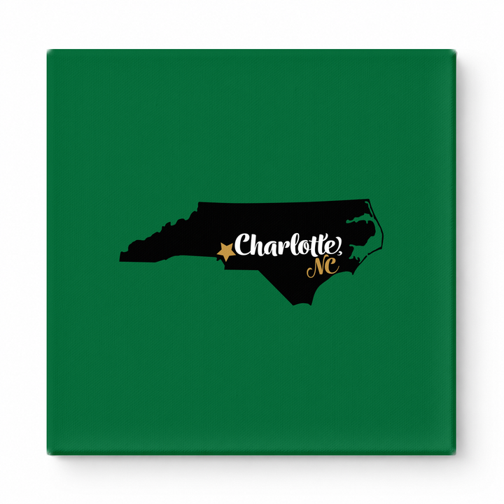 Home Sweet Charlotte — North Carolina State Silhouette