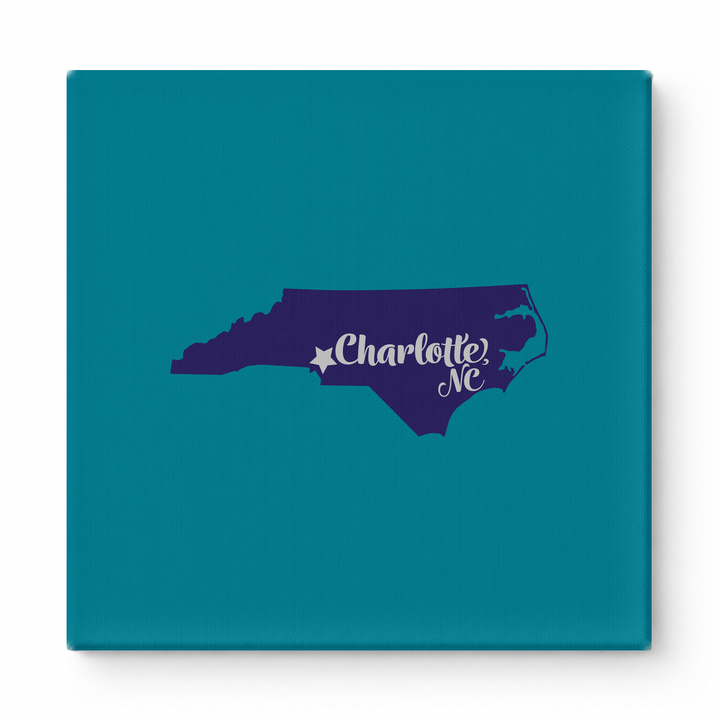 Home Sweet Charlotte — North Carolina State Silhouette