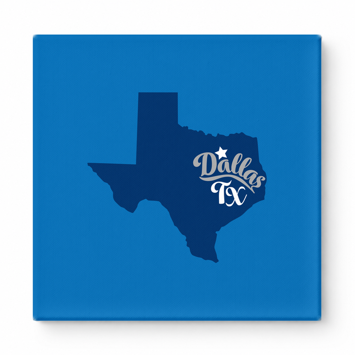 Home Sweet Dallas — Texas State Silhouette