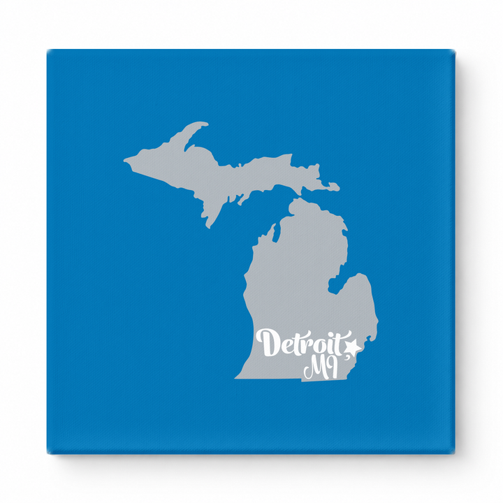 Home Sweet Detroit — Michigan State Silhouette
