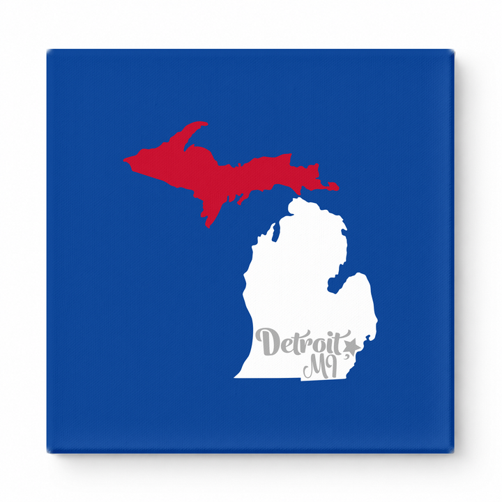 Home Sweet Detroit — Michigan State Silhouette