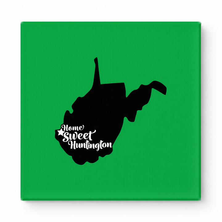Home Sweet Huntington — West Virginia State Silhouette