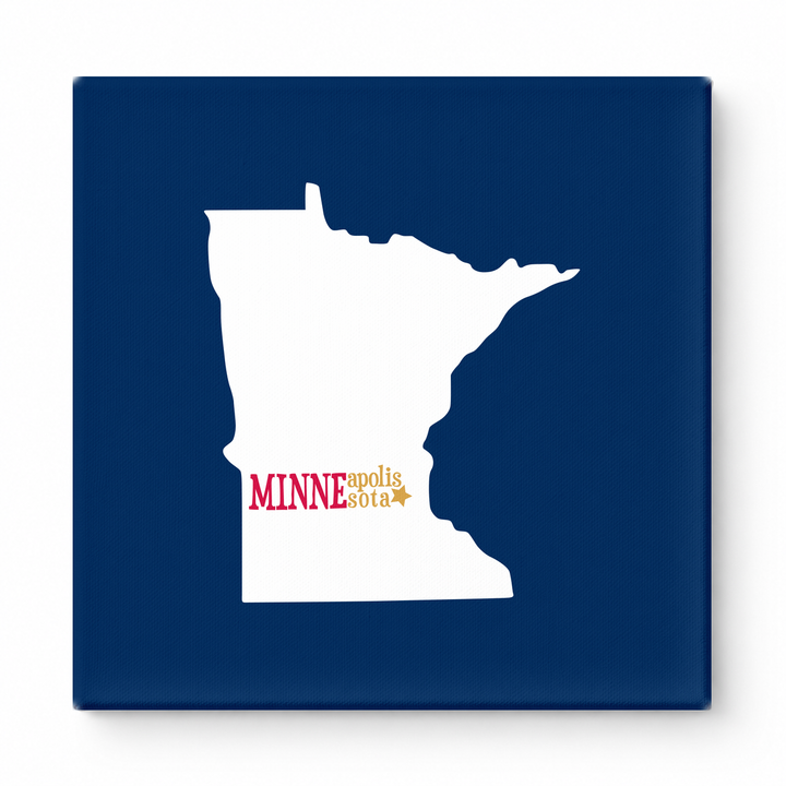 Home Sweet Minneapolis — Minnesota State Silhouette