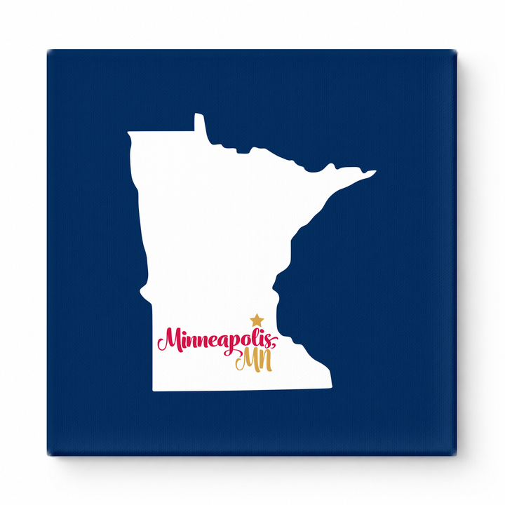 Home Sweet Minneapolis — Minnesota State Silhouette