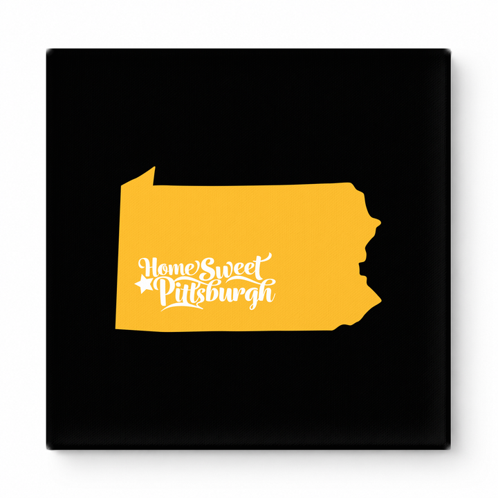 Home Sweet Pittsburgh — Pennsylvania State Silhouette