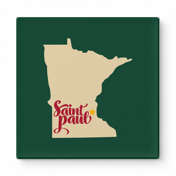 Home Sweet Saint Paul — Minnesota State Silhouette