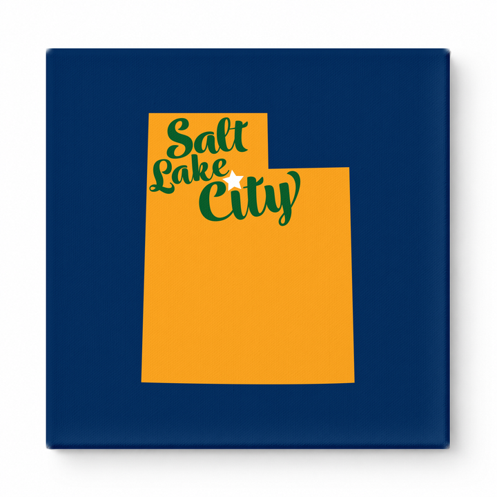 Home Sweet Salt Lake City — Utah State Silhouette