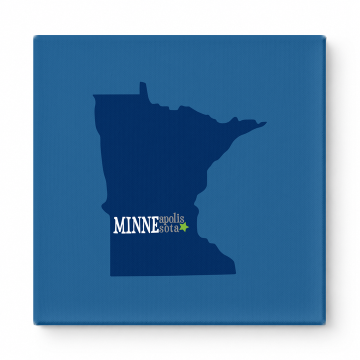 Home Sweet Minneapolis — Minnesota State Silhouette