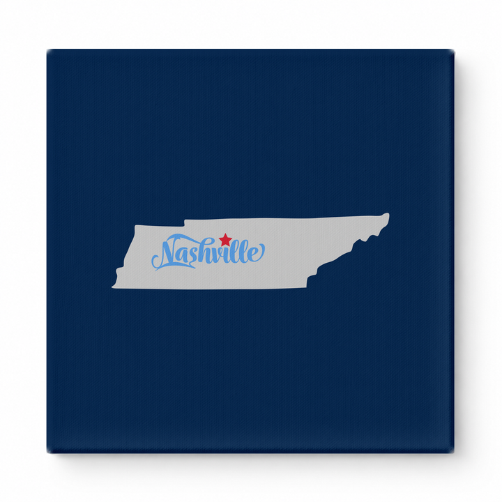 Home Sweet Nashville — Tennessee State Silhouette