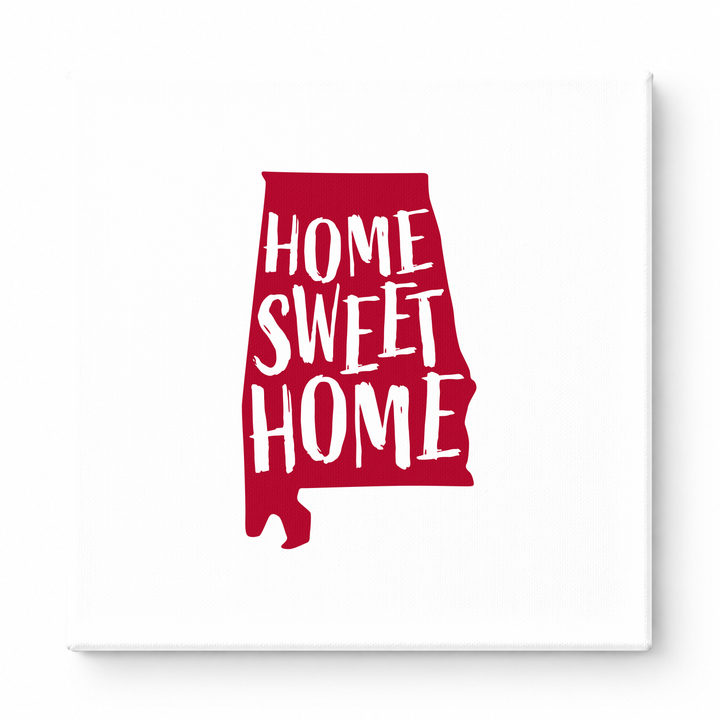 HOME SWEET HOME — Alabama State Silhouette