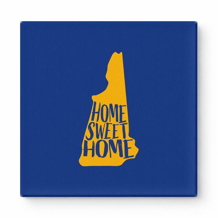 HOME SWEET HOME — New Hampshire State Silhouette
