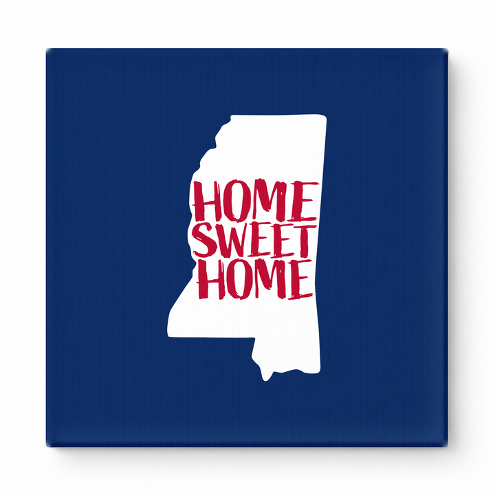 HOME SWEET HOME — Mississippi State Silhouette