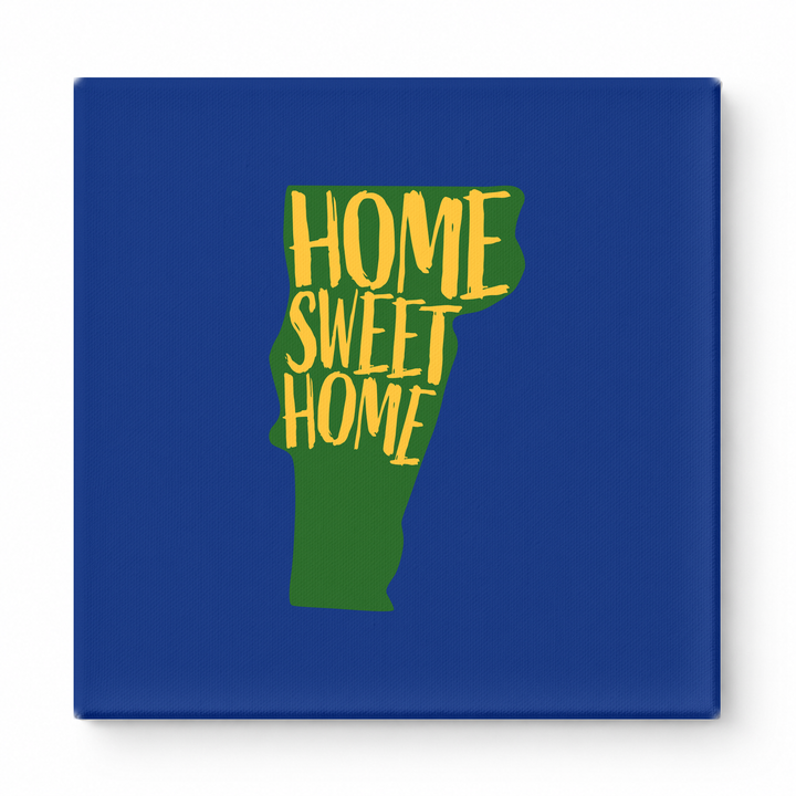 HOME SWEET HOME — Vermont State Silhouette
