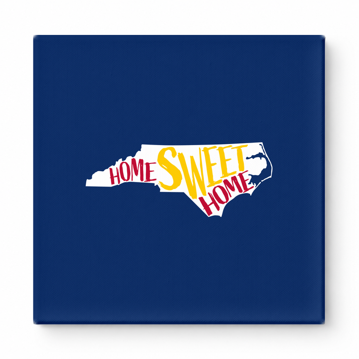 Home Sweet Home — North Carolina State Silhouette